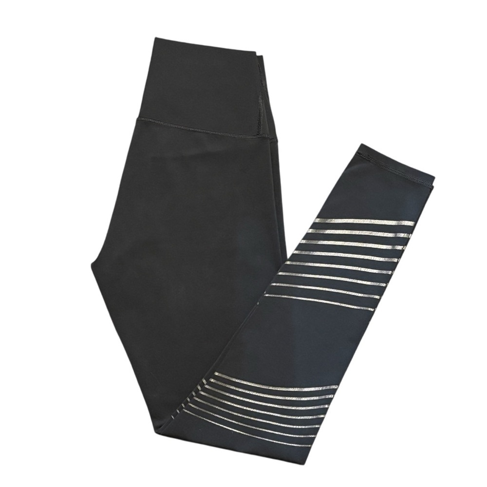 Z by Zobha Black Athletic Leggings Women’s Med 27” Inseam Yoga Workout Running